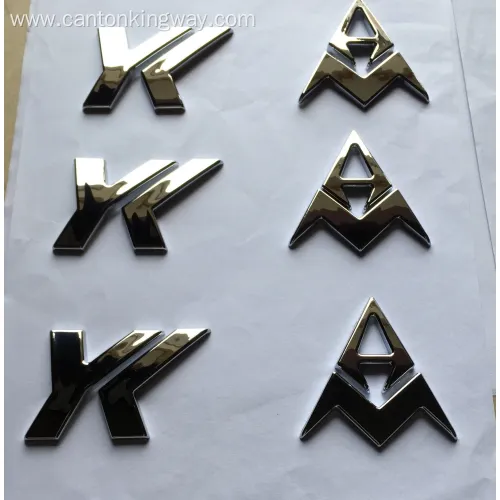 ABS Chrome Emblem & Company Logo Badge